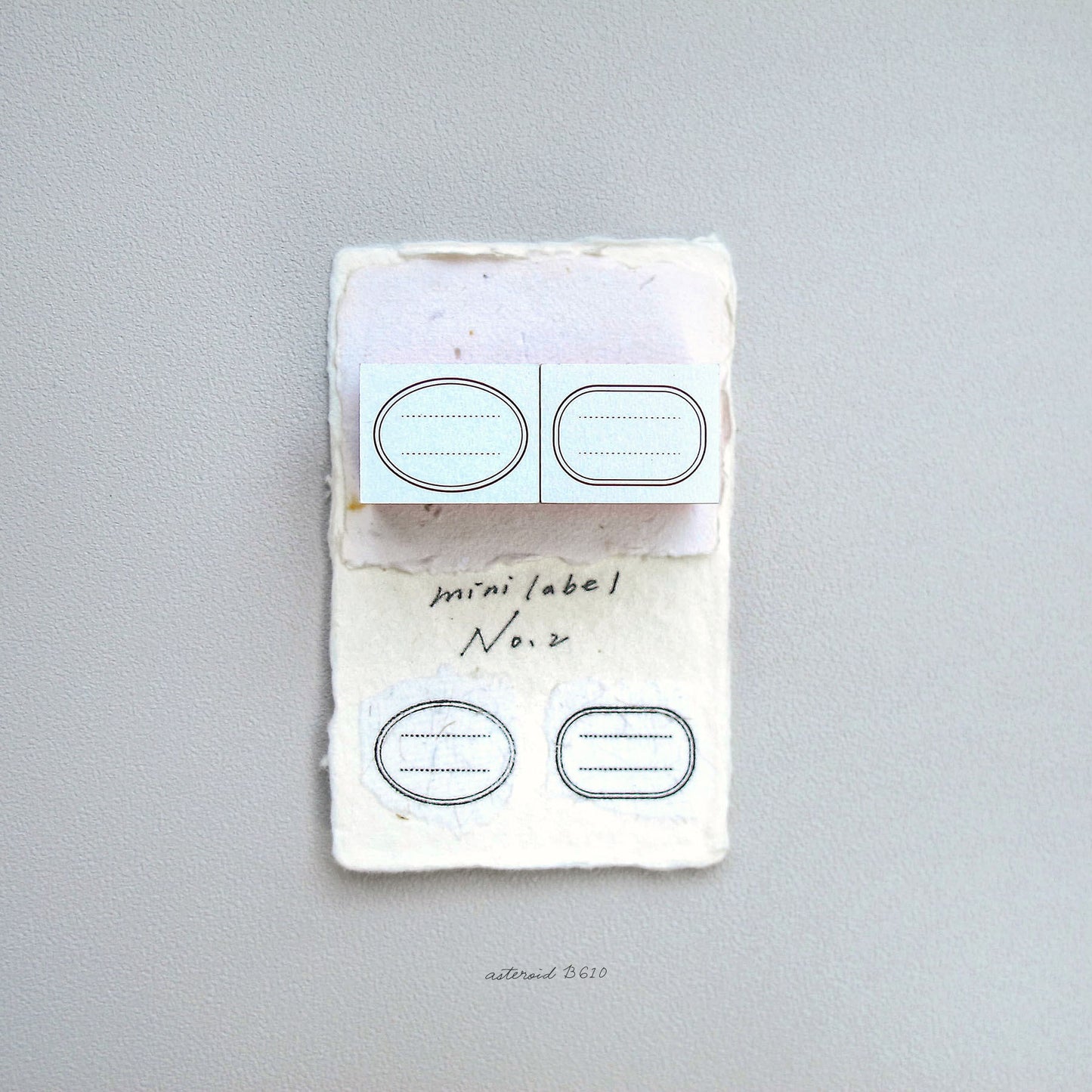 Mini Label No.1 – No.3 Rubber Stamp Sets
