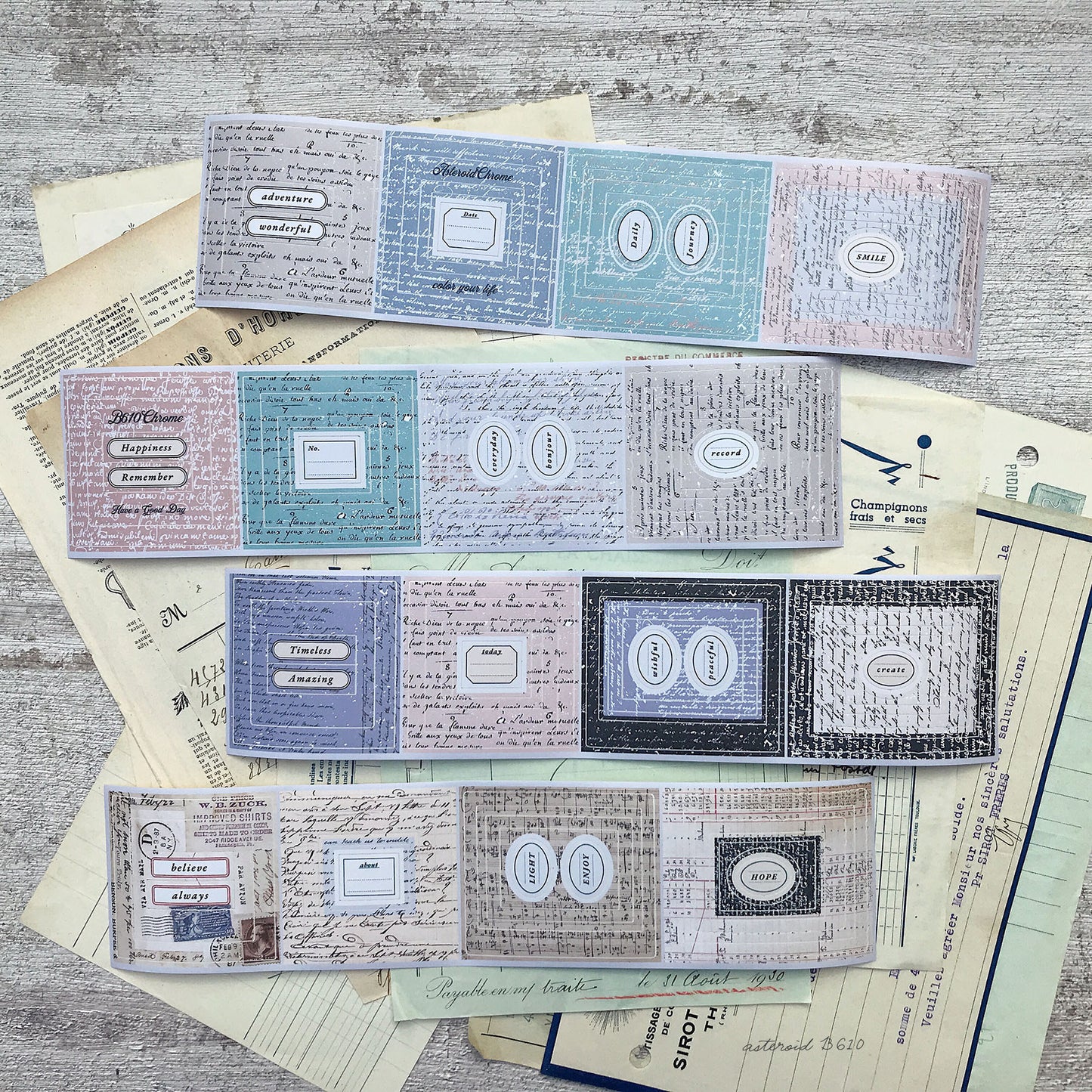 Snippets: Chapter 3 Die Cut Washi Tape 60mm