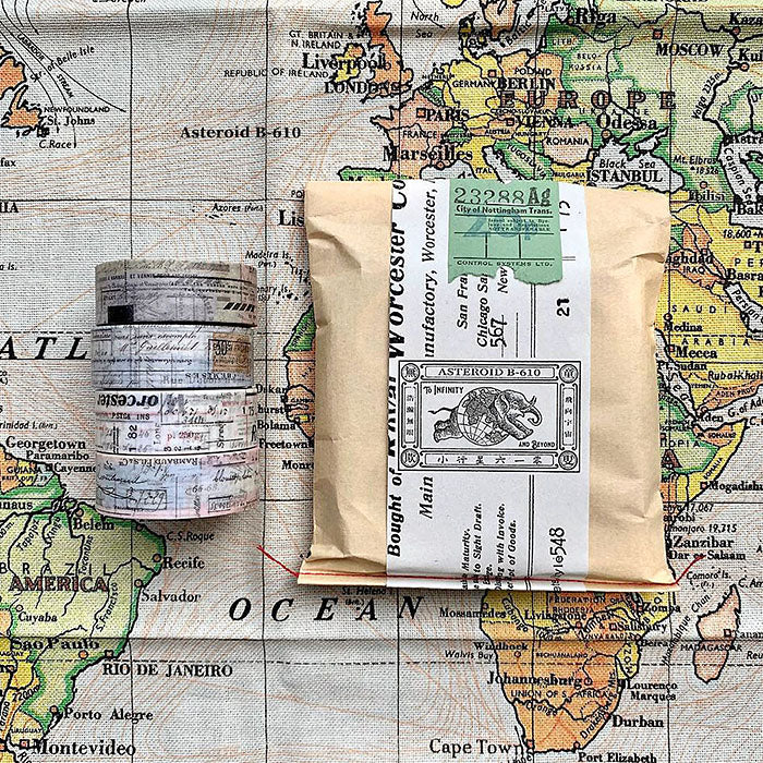 Receipt Washi Tape Set 15mm