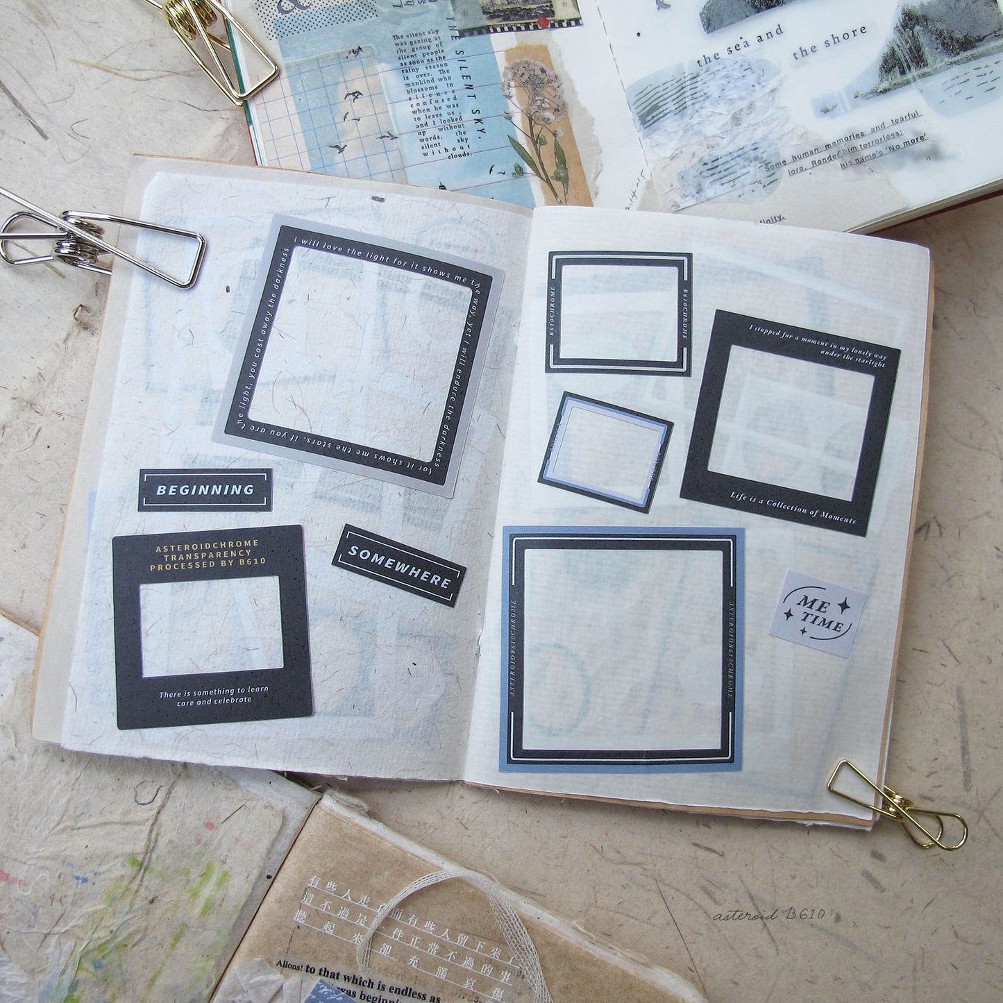 Snippets: Chapter 3 Die Cut Washi Tape 60mm