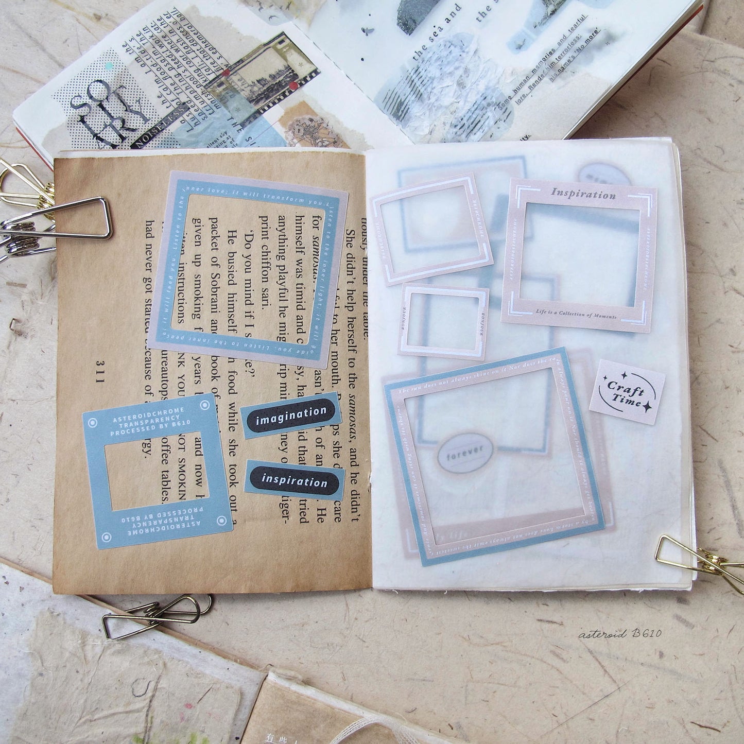 Snippets: Chapter 3 Die Cut Washi Tape 60mm