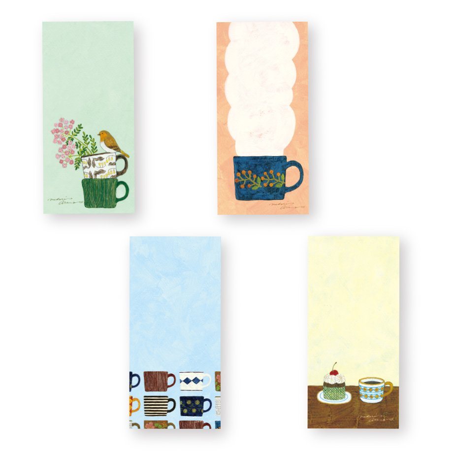 Midori Asano my favourite mugs Notepad
