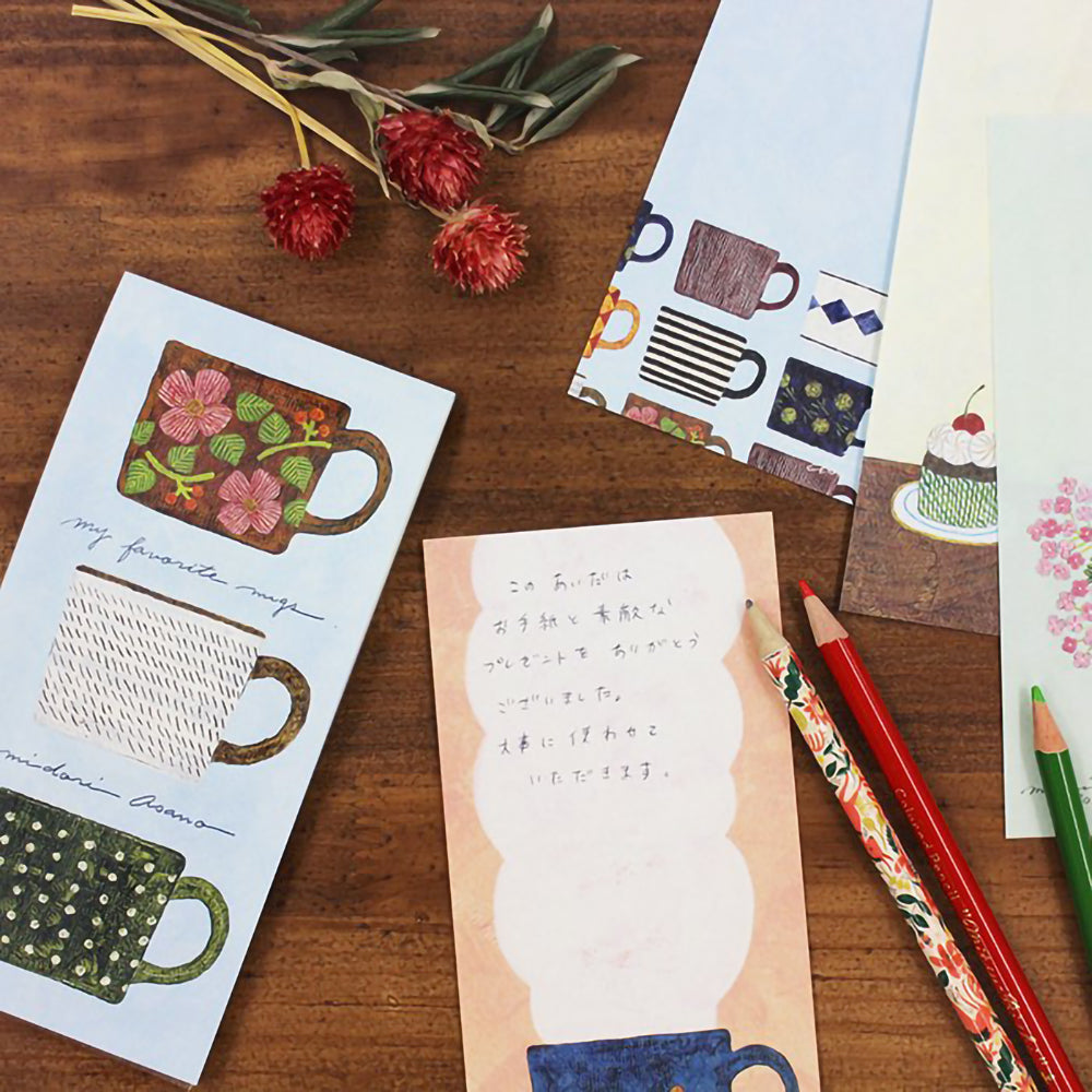 Midori Asano my favourite mugs Notepad