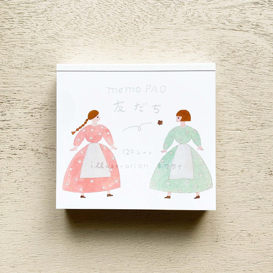 Necktie friends Memo Block