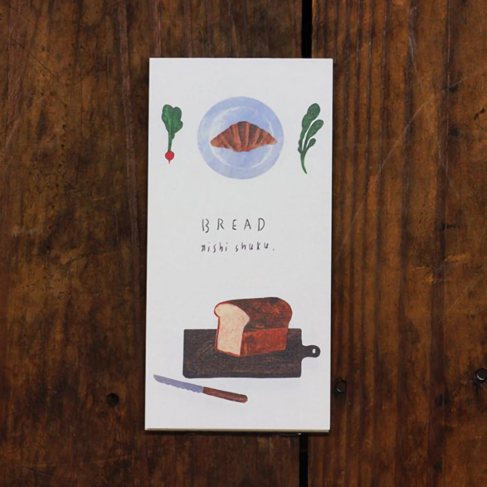 Nishi Shuku BREAD Notepad