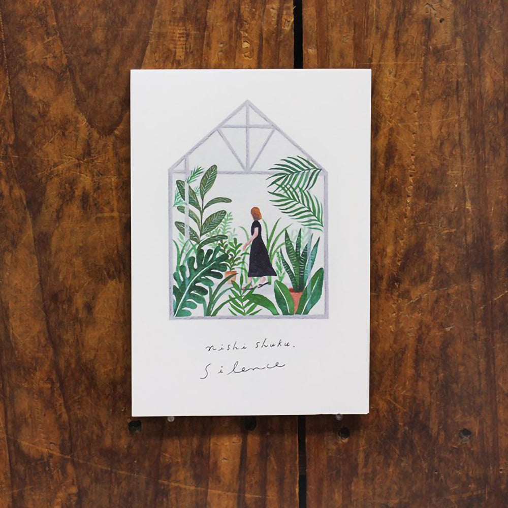Nishi Shuku Silence Postcard Pad