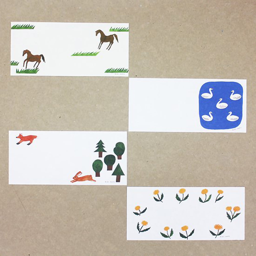 Nishi Shuku grassland Notepad