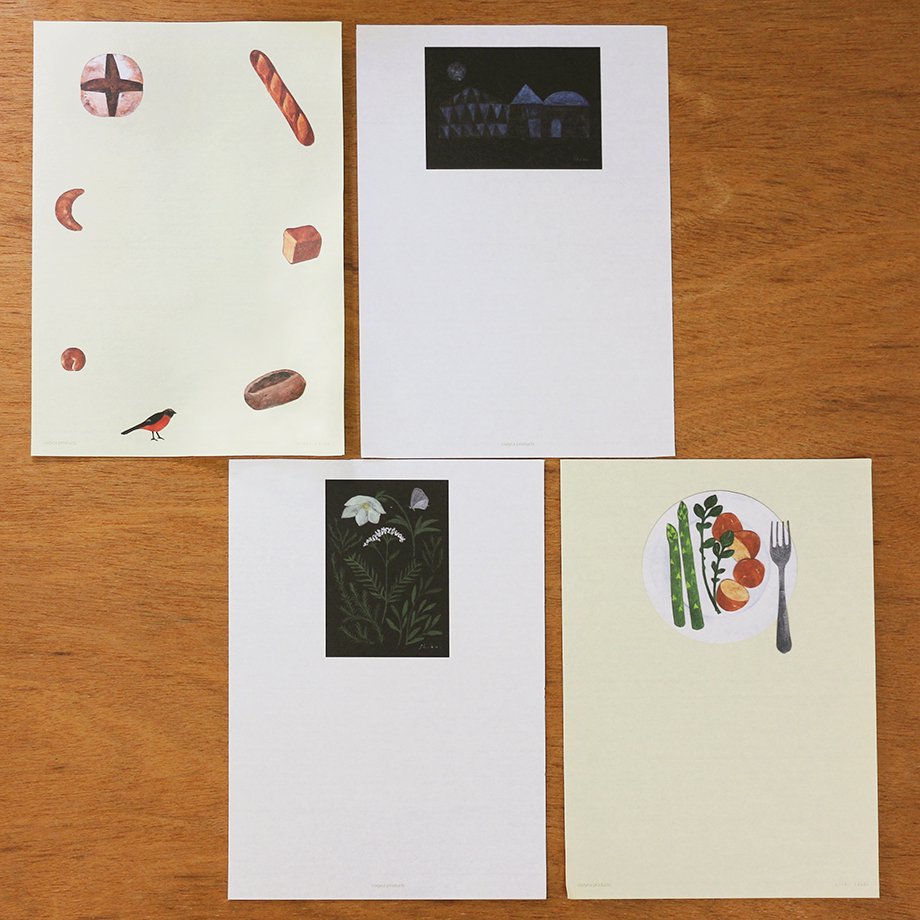Nishi Shuku rest Letter Paper