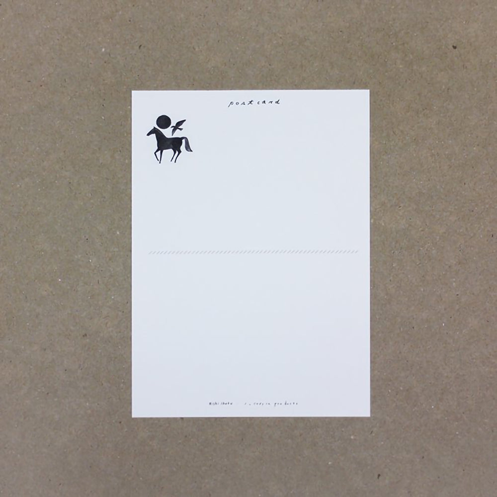 Nishi Shuku scene Postcard Pad