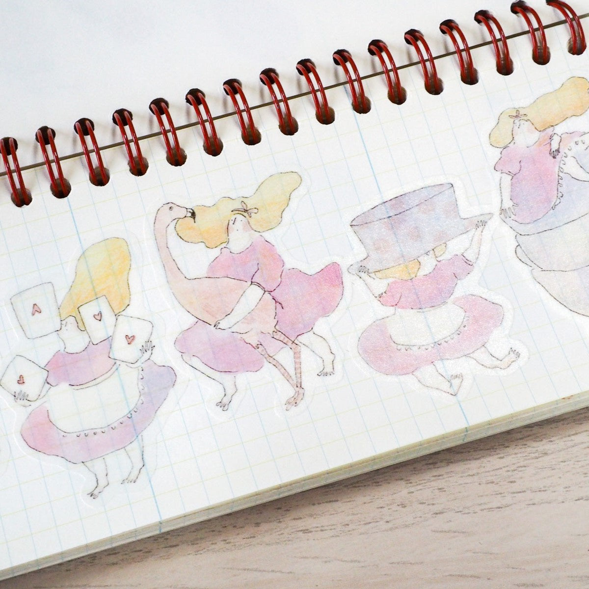 Alice in Wonderland - Sticker Sheet