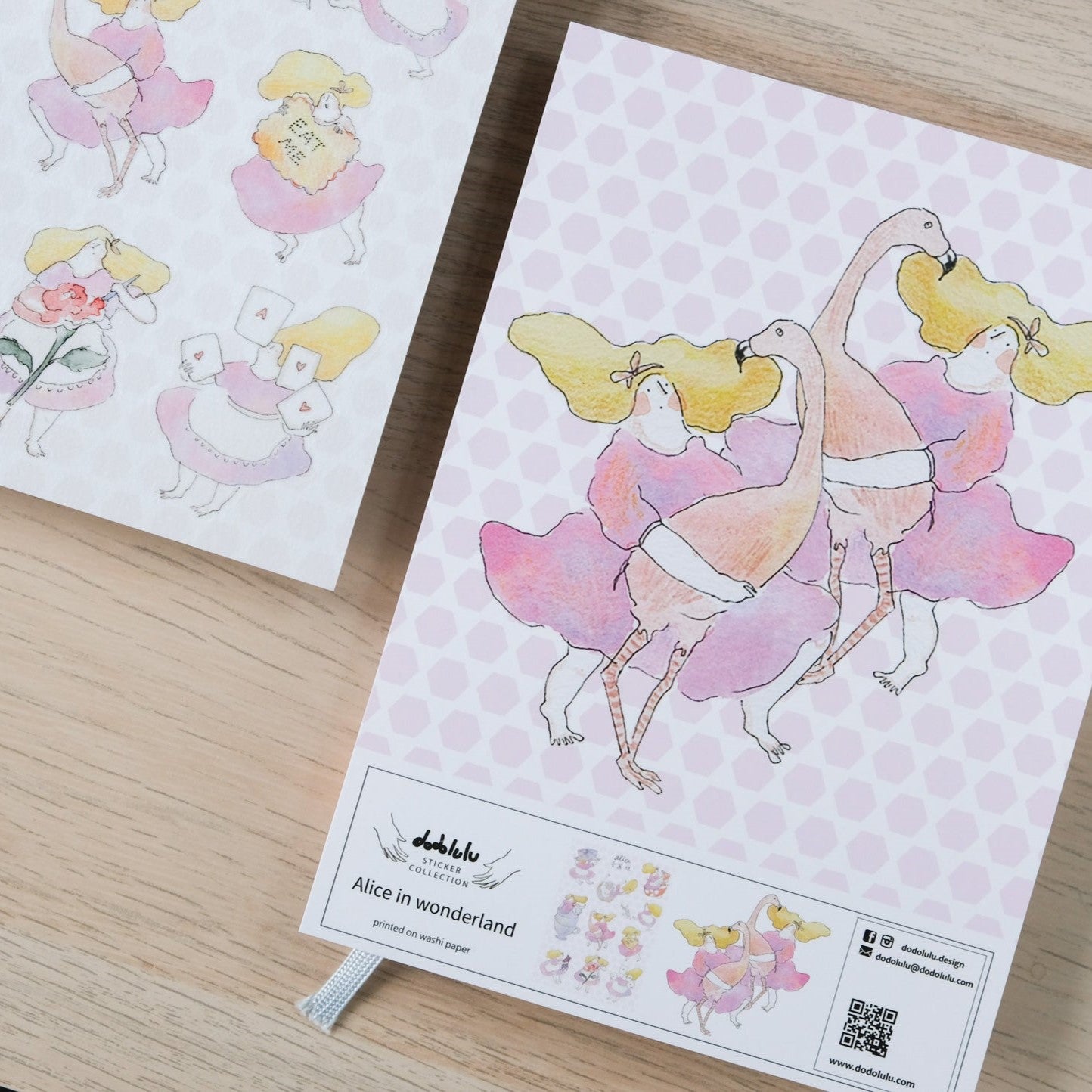 Alice in Wonderland - Sticker Sheet