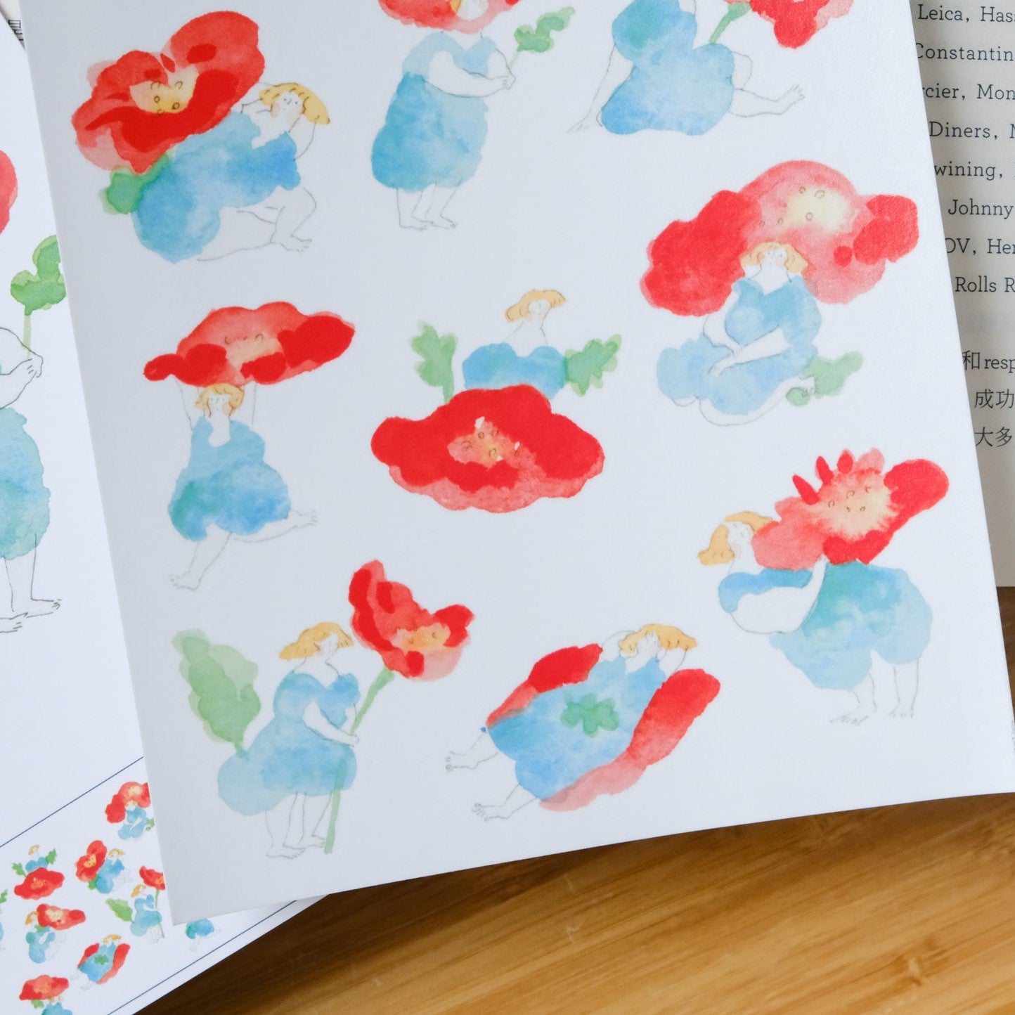 Flowers & Leaves - Sticker Sheet