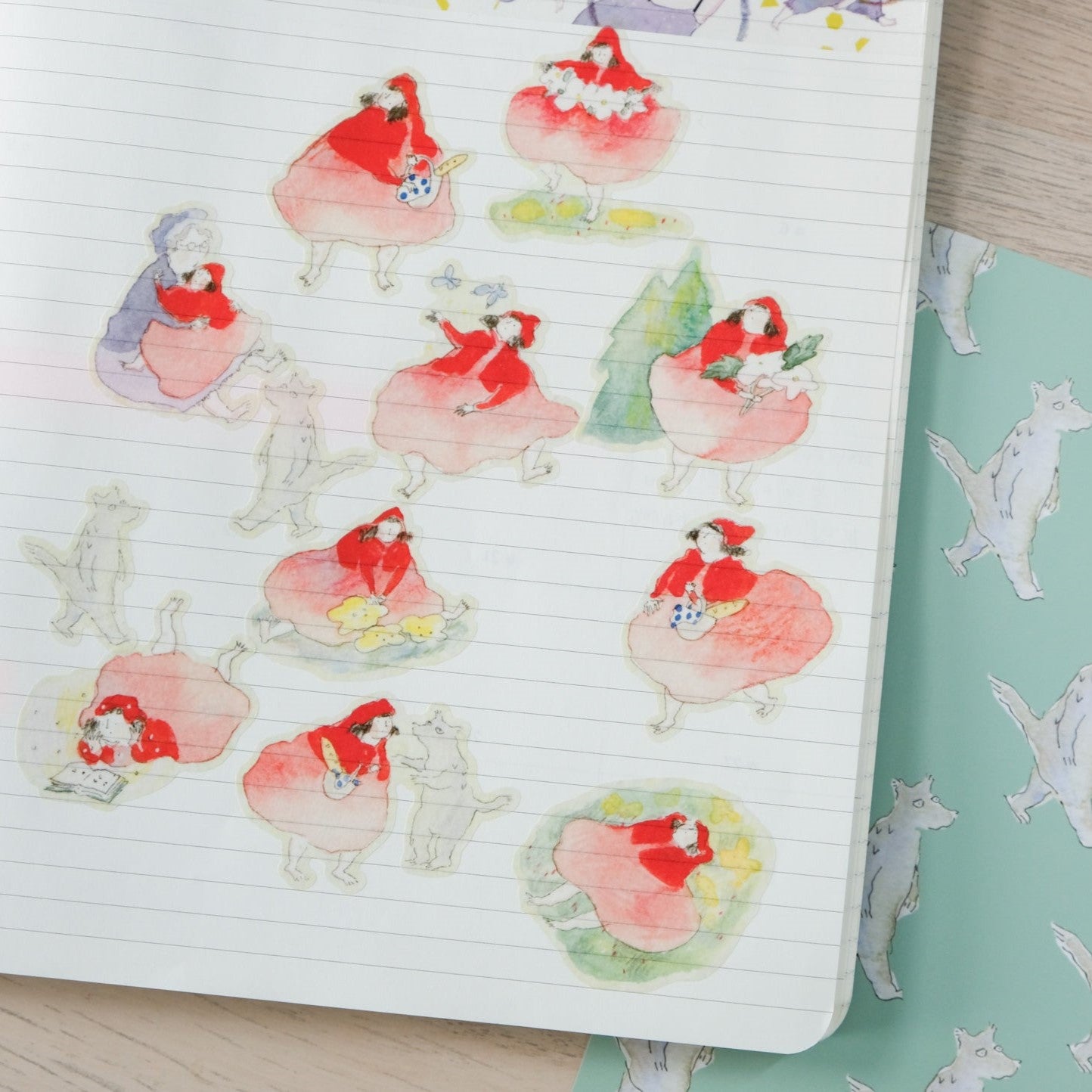 Little Red Riding Hood - Sticker Sheet
