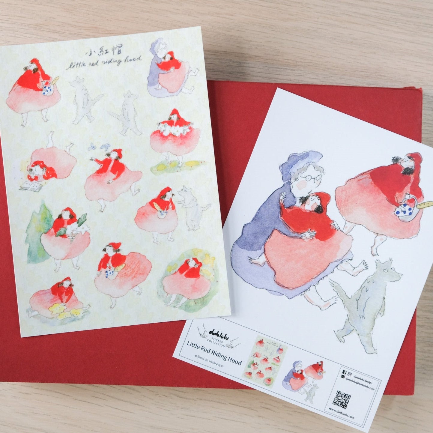 Little Red Riding Hood - Sticker Sheet