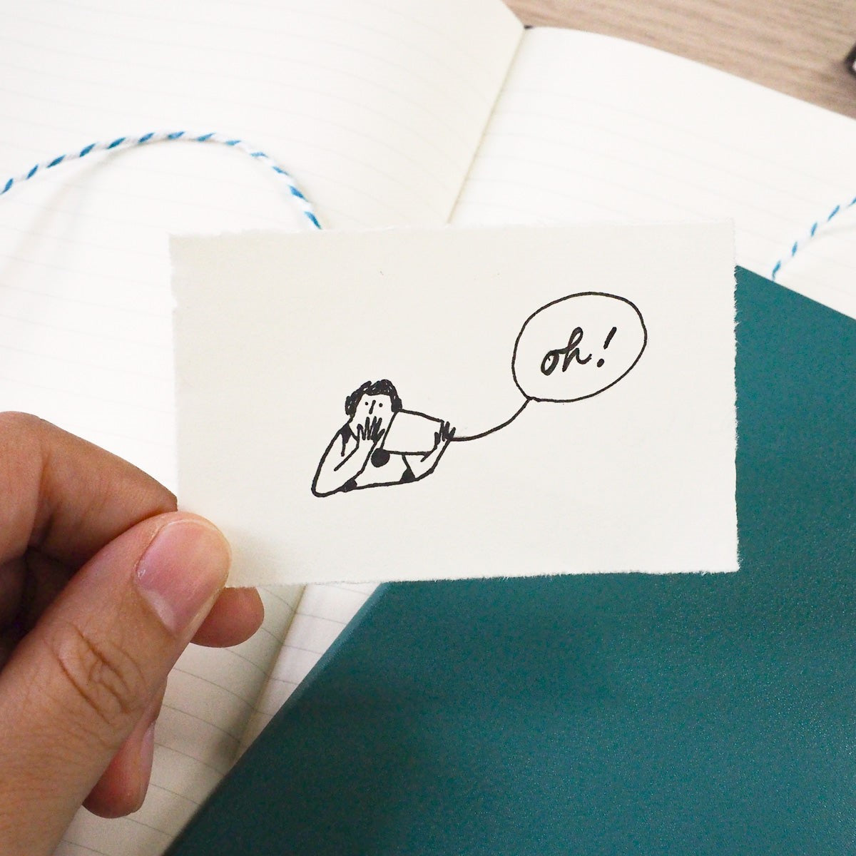 Secret Talk – Wooden Rubber Stamp Set