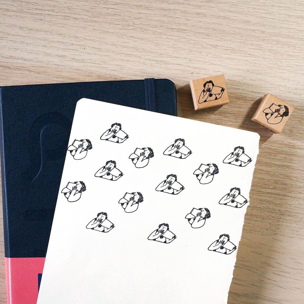 Secret Talk – Wooden Rubber Stamp Set