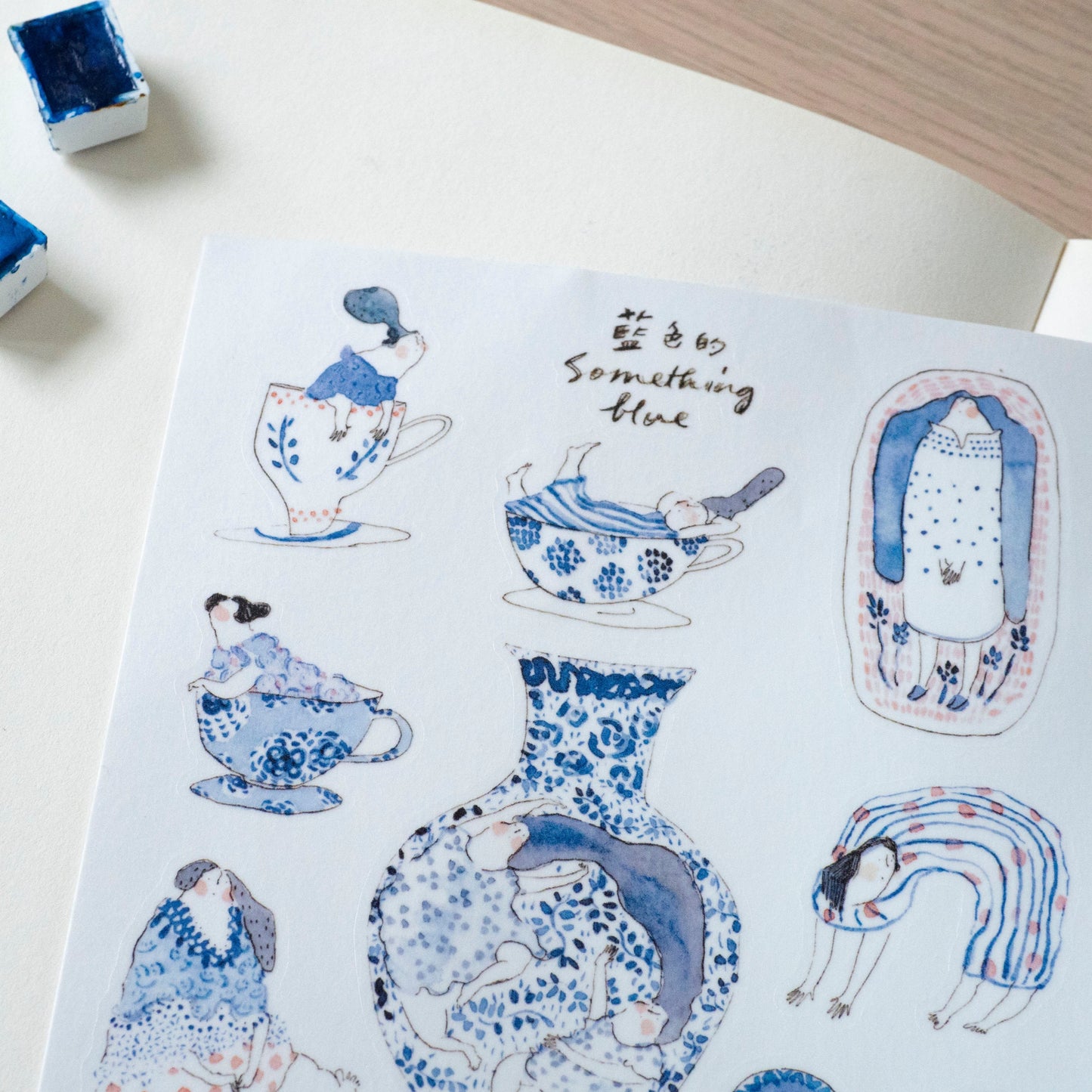 Something Blue - Sticker Sheet