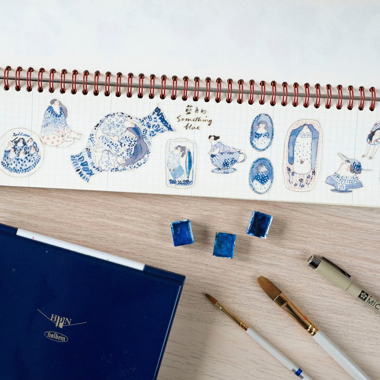 Something Blue - Sticker Sheet