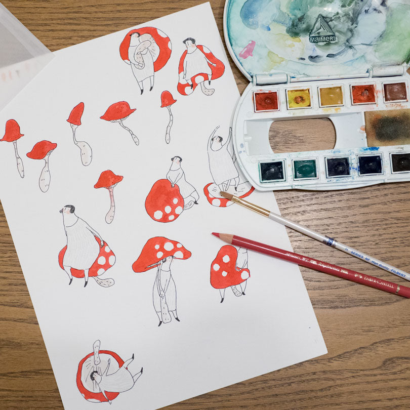 The Mushrooms – Washi Tape