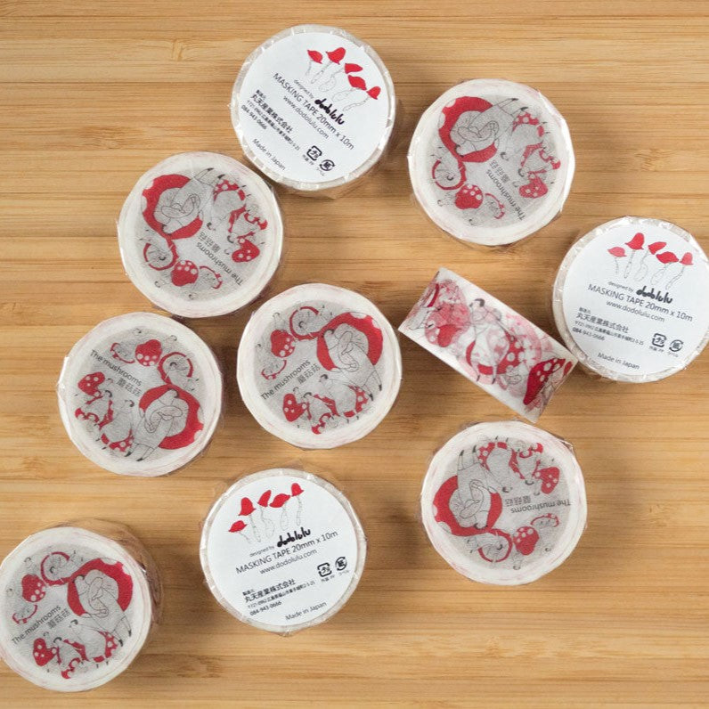The Mushrooms – Washi Tape