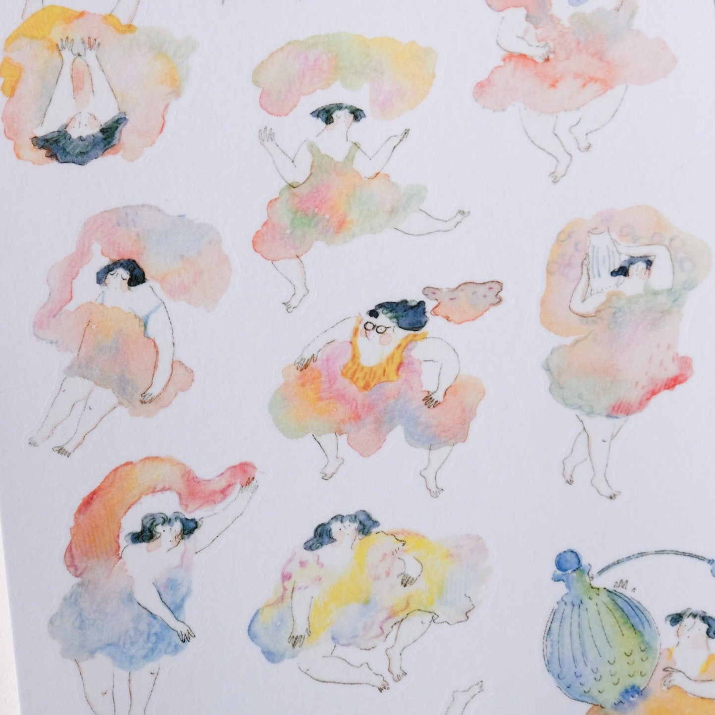 The Spilled Perfume - Sticker Sheet