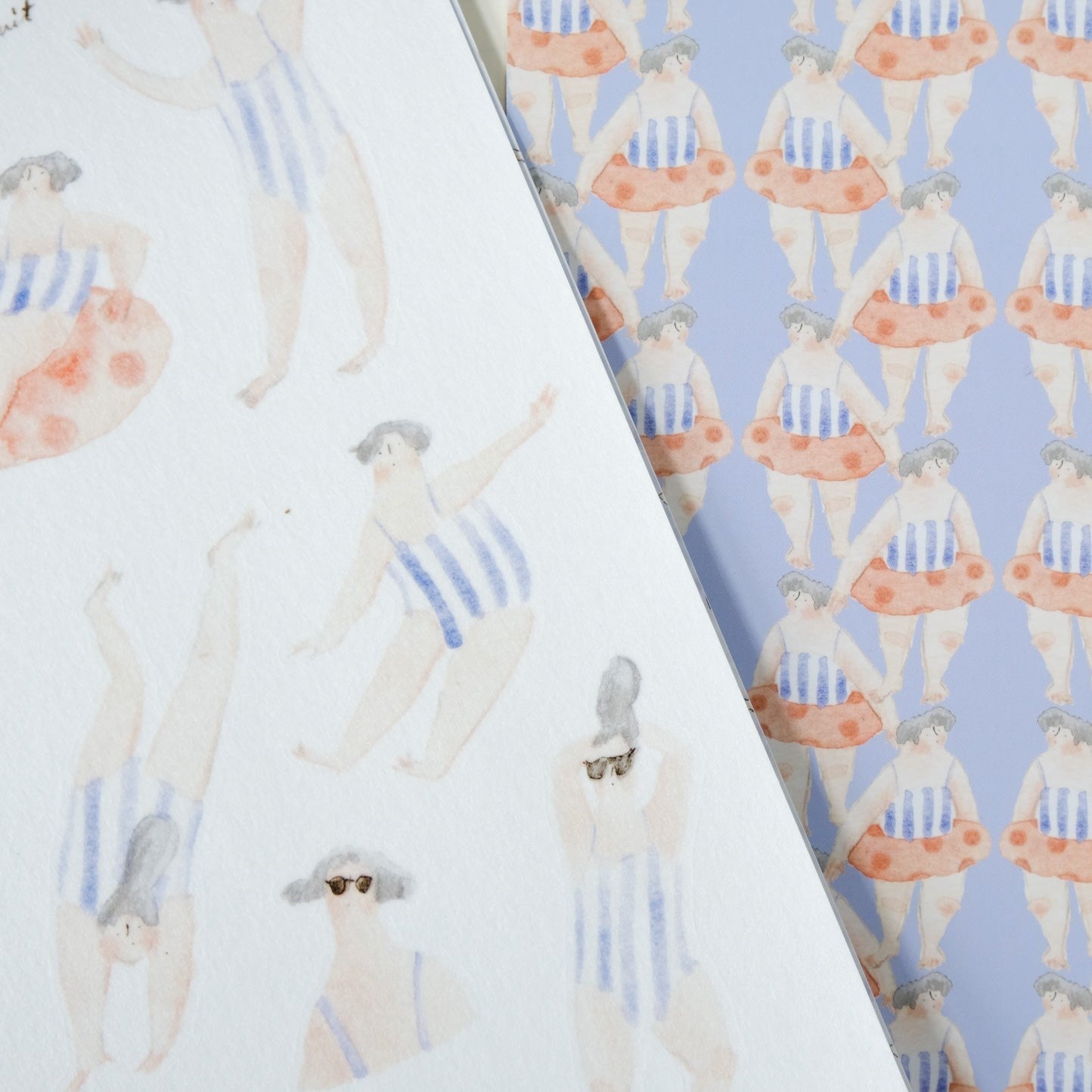 The Stripped Swimsuit - Sticker Sheet