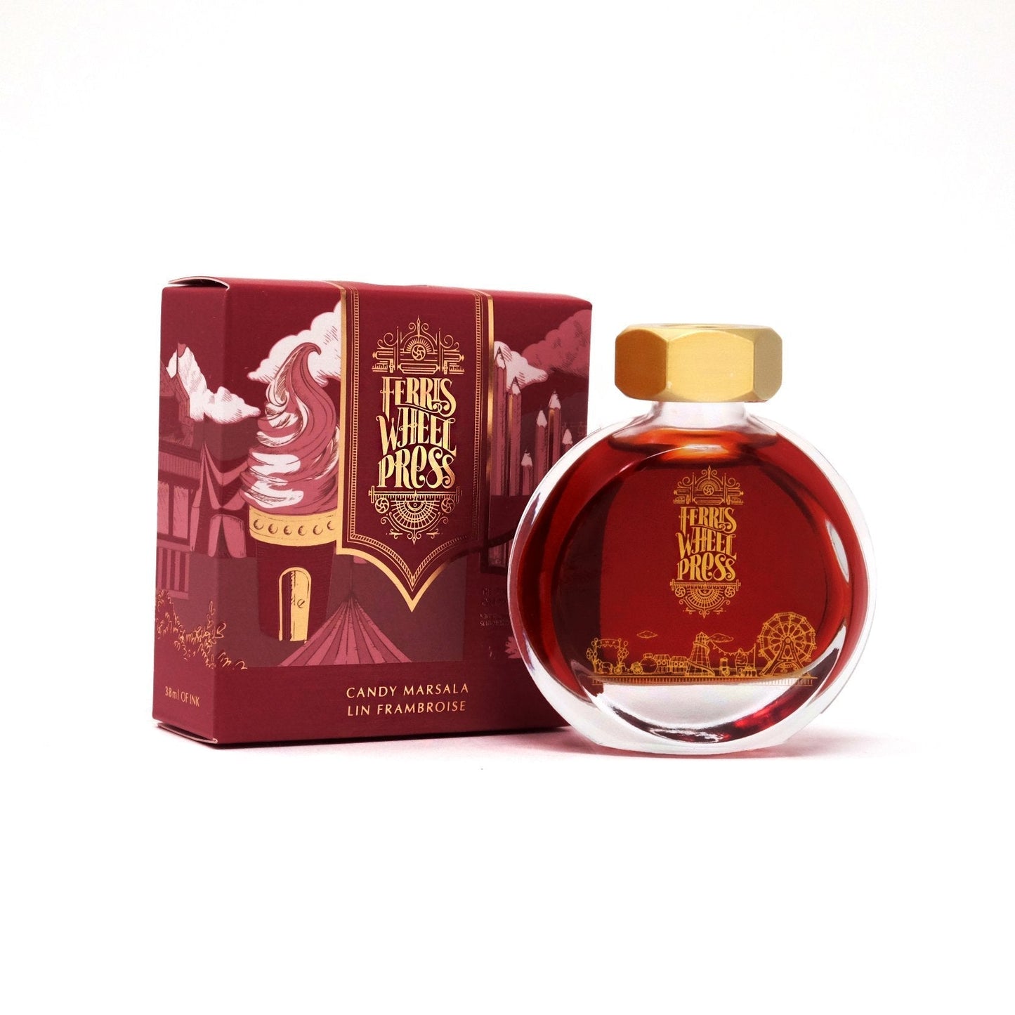 Ferris Wheel Press Candy Marsala Ink 38 mL