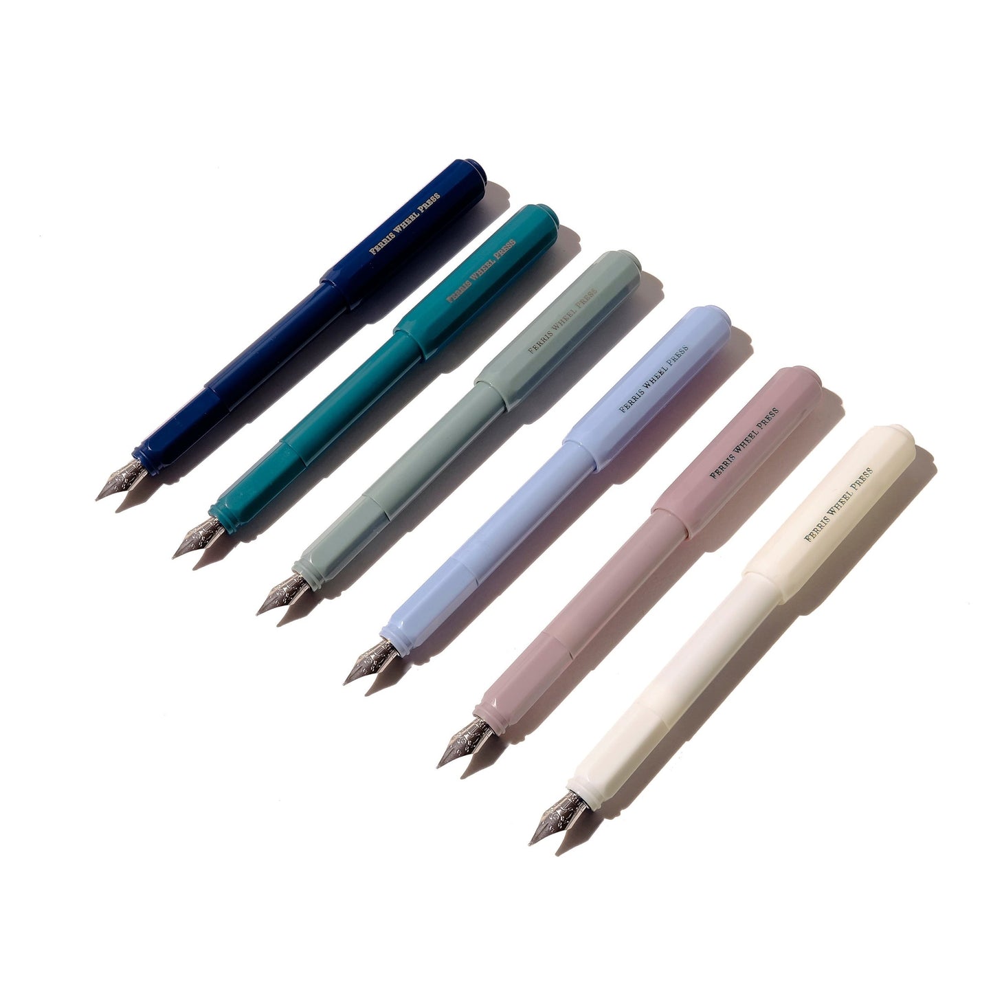 The Carousel Fountain Pen - Tattler's Teal Fine Nib