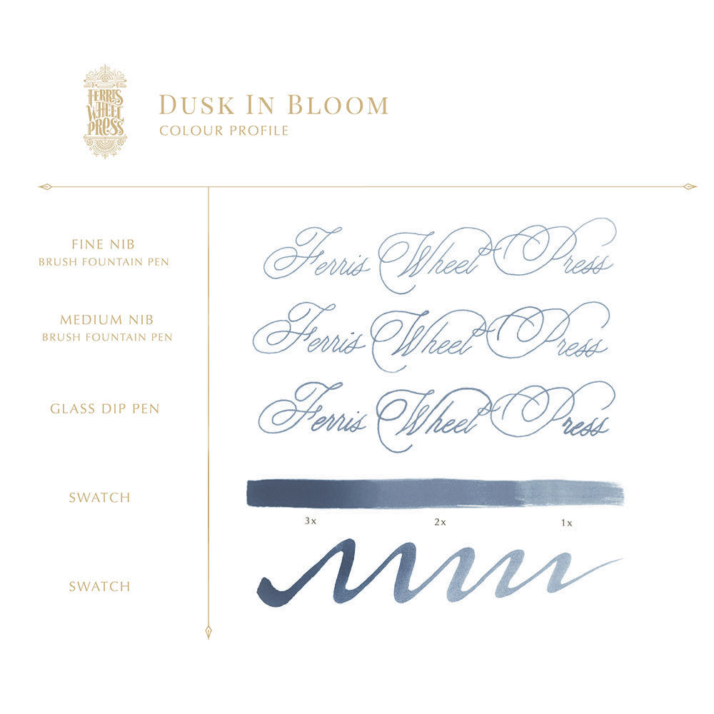 Ferris Wheel Press Dusk in Bloom Ink 38 mL