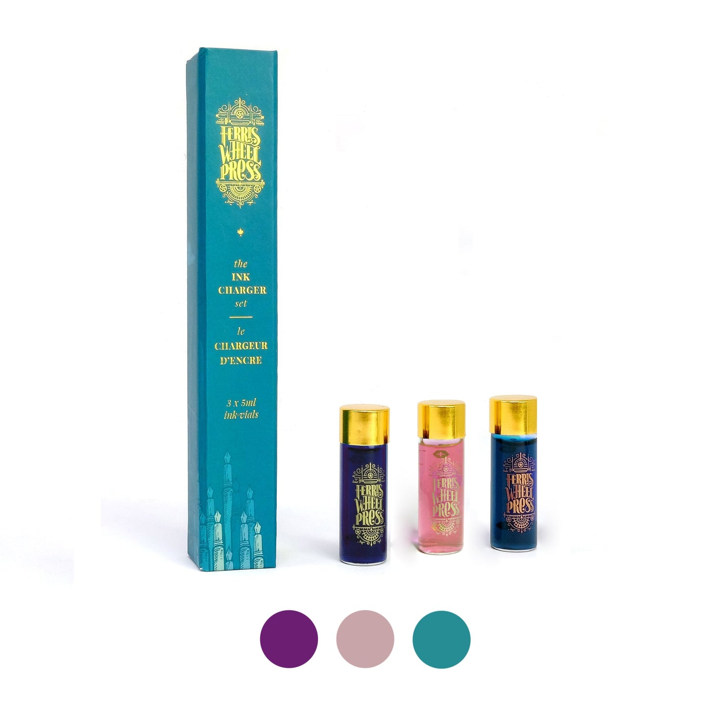 Ink Charger Set - The Lady Rose Trio