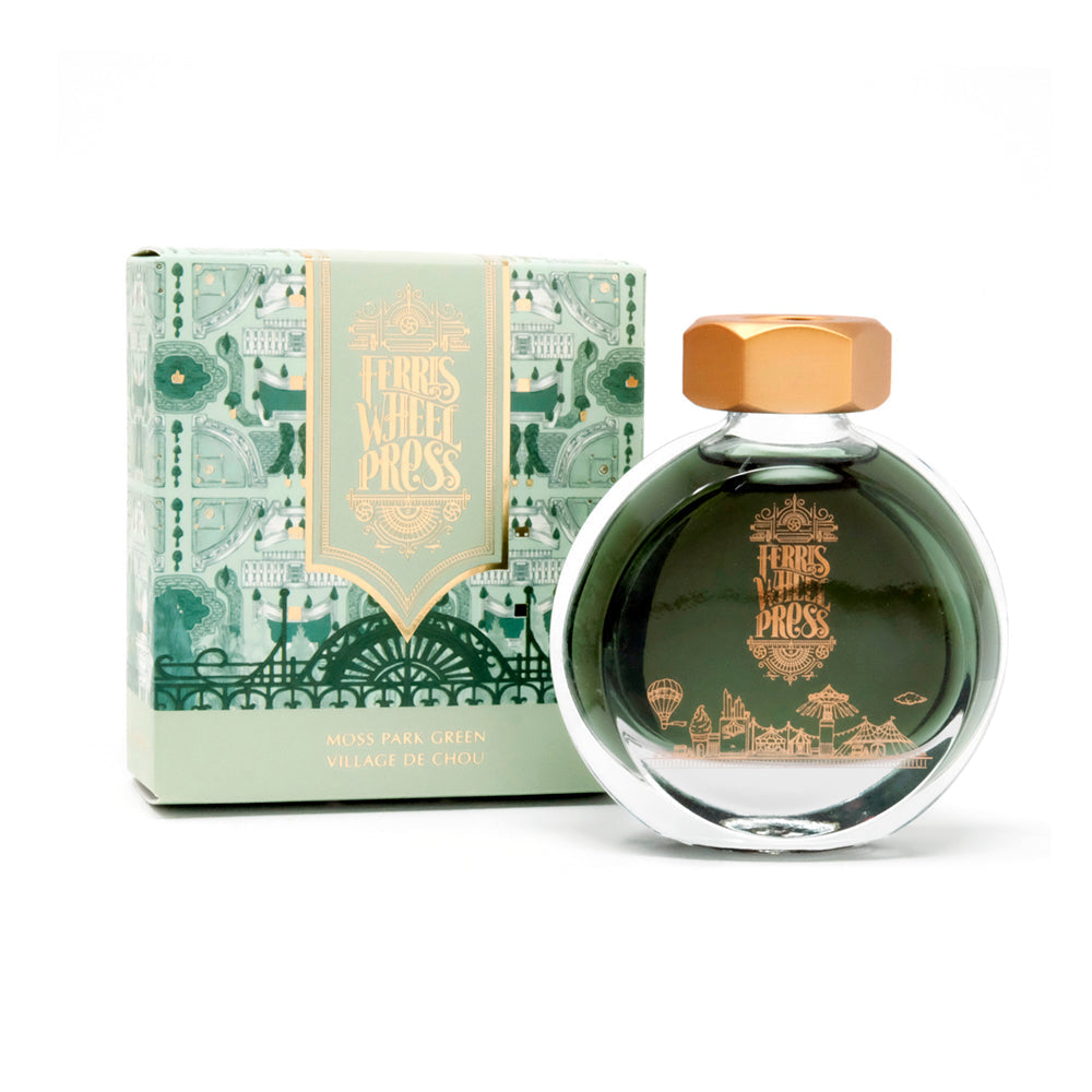 Ferris Wheel Press Moss Park Green Ink 38 mL
