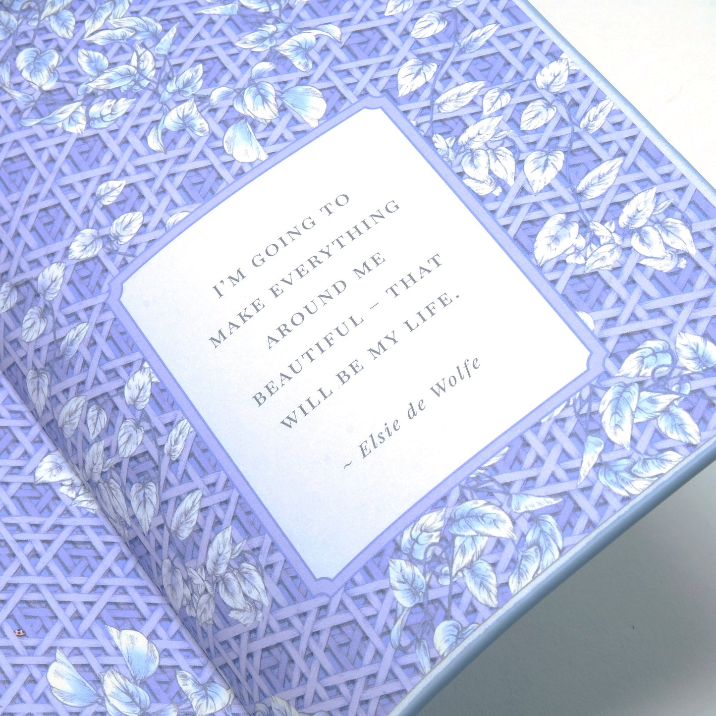 Nothing Left Fether Notebook - Forget Me Not