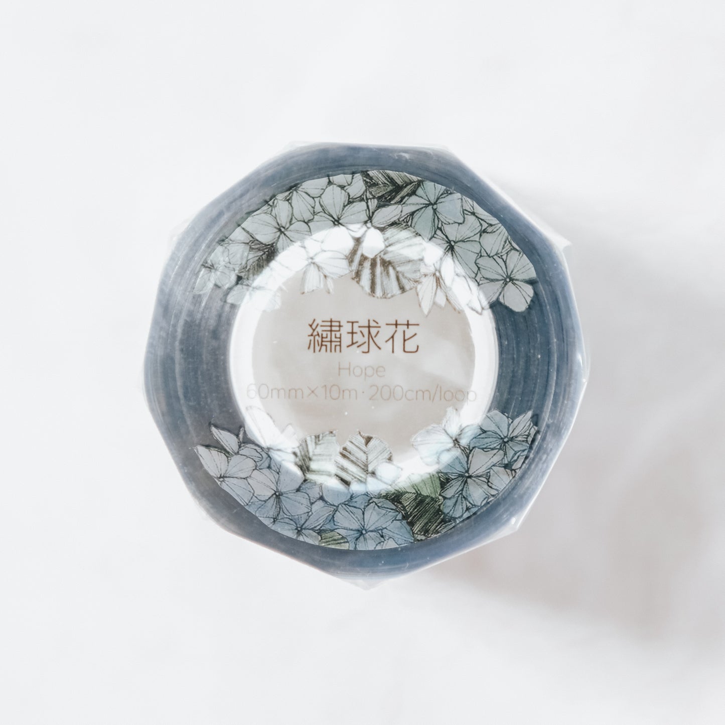 Hydrangea PET Tape Blue & Green