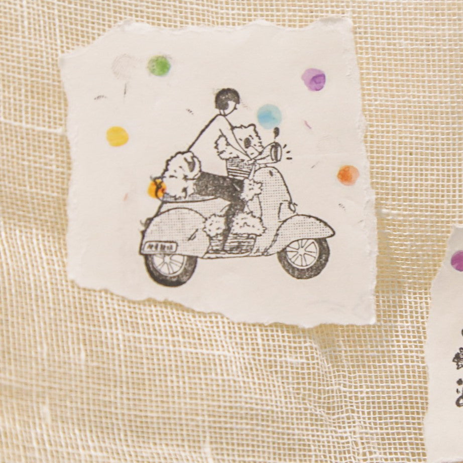 One Day Transportation Wood Stamps