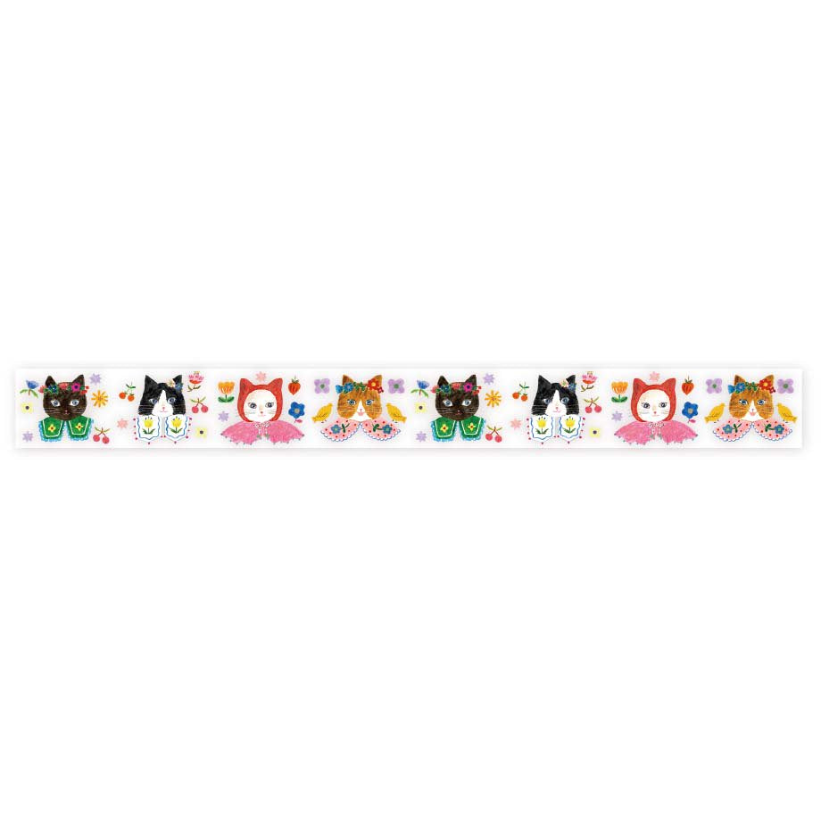 Aiko Fukawa Cat Cat Transparent Tape