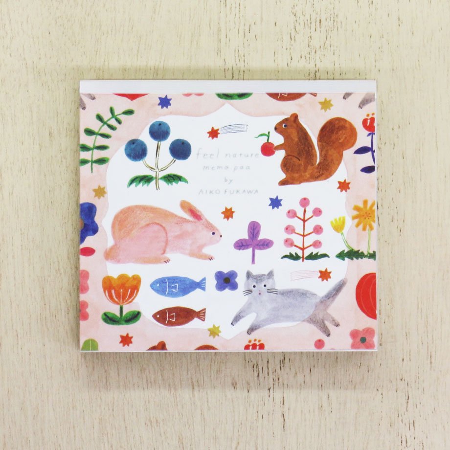 Aiko Fukawa feel nature Memo Block