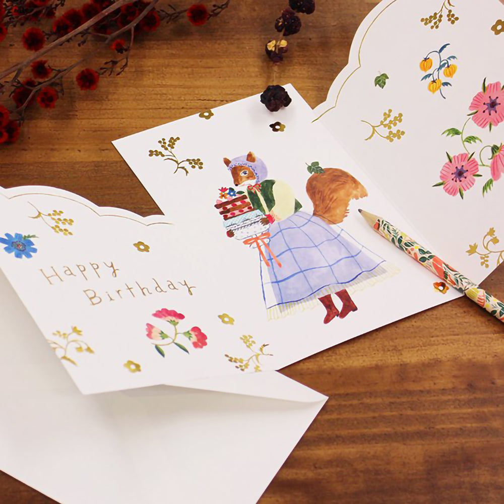 Aiko Fukawa Hide and Seek Happy Birthday Card
