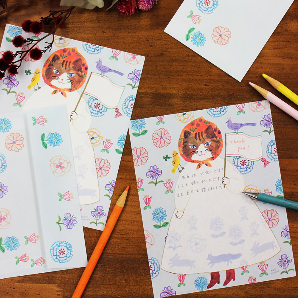 Aiko Fukawa Neko Hana Letter Set