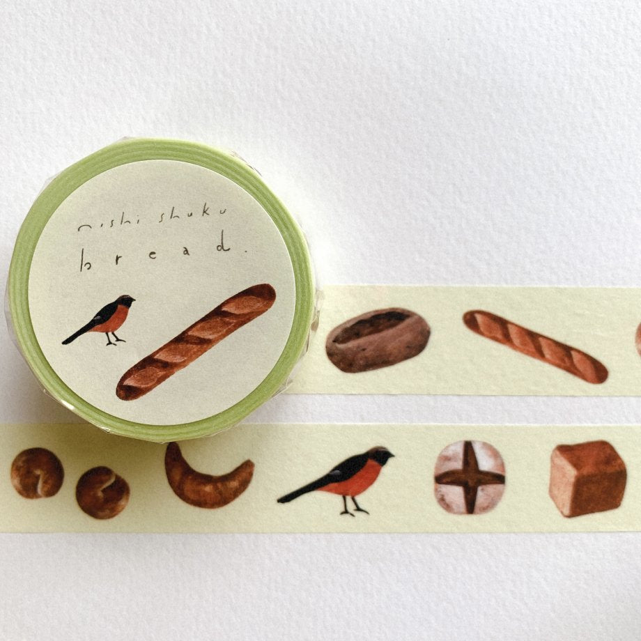 Nishi Shuku bread Washi Tape