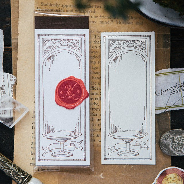 Glass Dome Letterpress Label Book