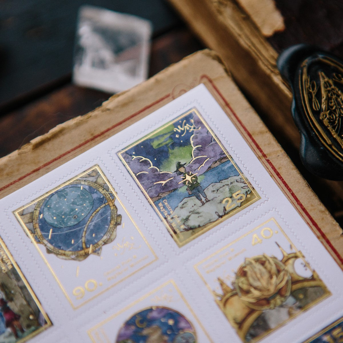 Wayfarer Stamp Stickers