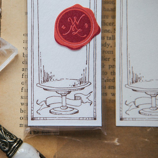 Glass Dome Letterpress Label Book