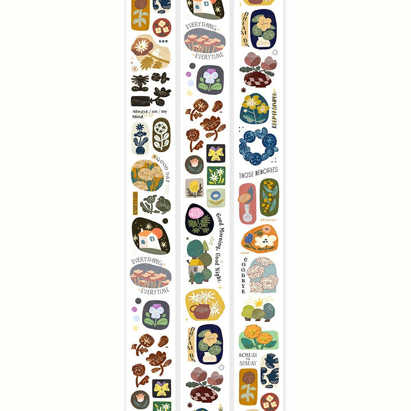 All the Flowers PET Tape