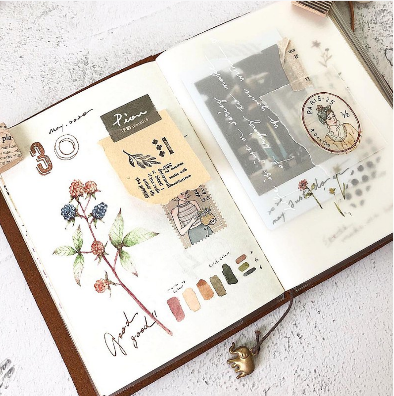 Garden Transfer Stickers