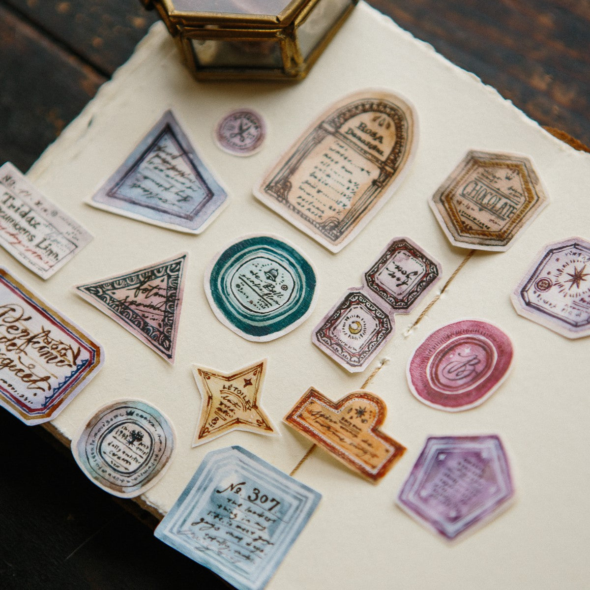 Old Labels Washi Tape