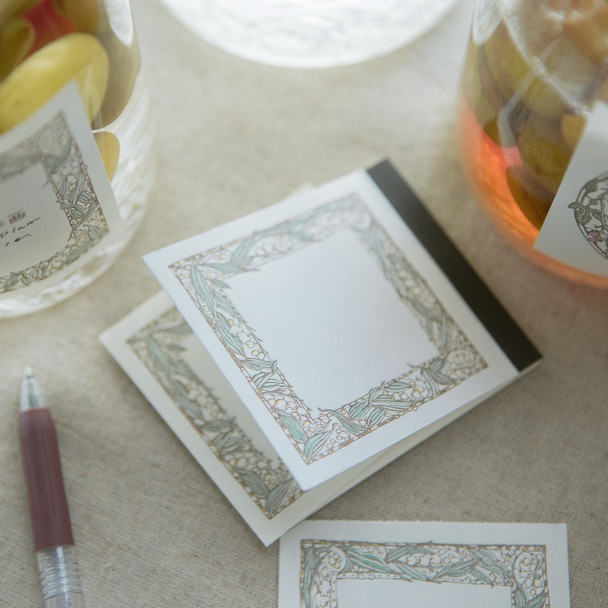 Muguet Frame Letterpress Book