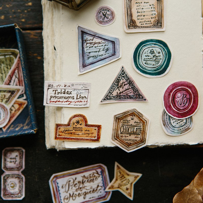 Old Labels Washi Tape
