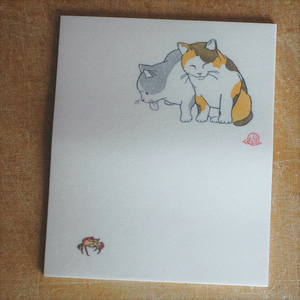 Kitten & Sawa Crab Kaishi Washi Paper