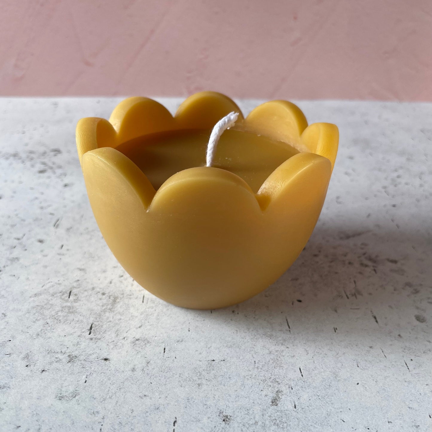 Tulip Candle Mustard Candle