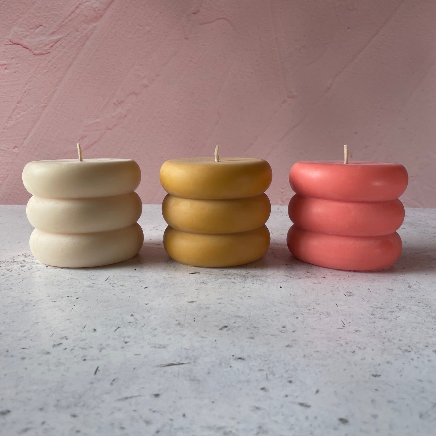 Rolly Polly Off White Candle